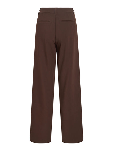 Broek Viemmi Straight Leg Coffee Bean | Vila