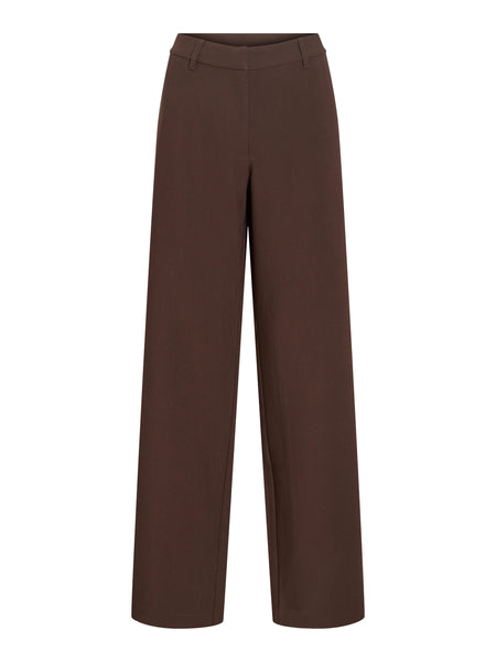 Broek Viemmi Straight Leg Coffee Bean | Vila