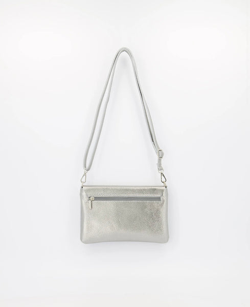 Tas Myra Leer | Zilver