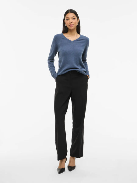 Trui Viril V-Hals Vintage Indigo| Vila