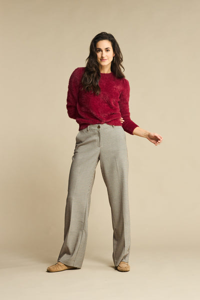 Trui Fuzzy Ruby | Red Button