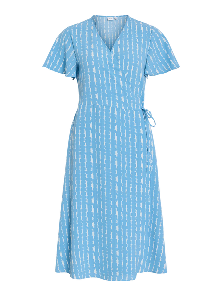 Jurk Vilovie Blissfull Blue | Vila