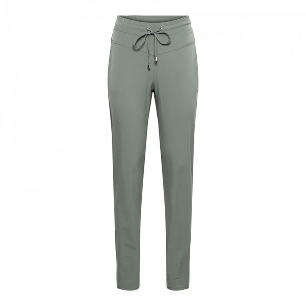 Travel Broek Penny Khaki | &Co Woman