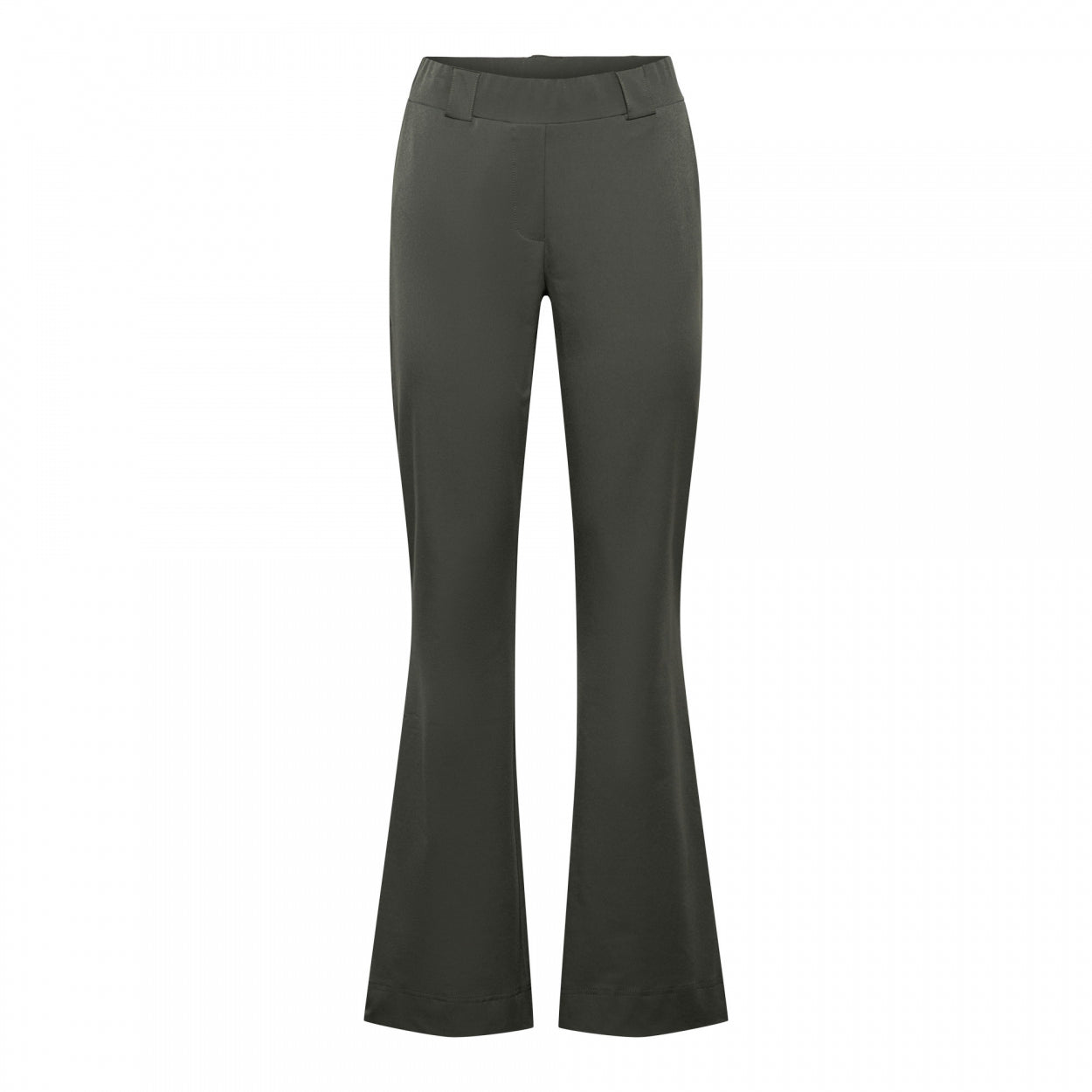 Travel Broek Flared Penelope Army | &Co Woman