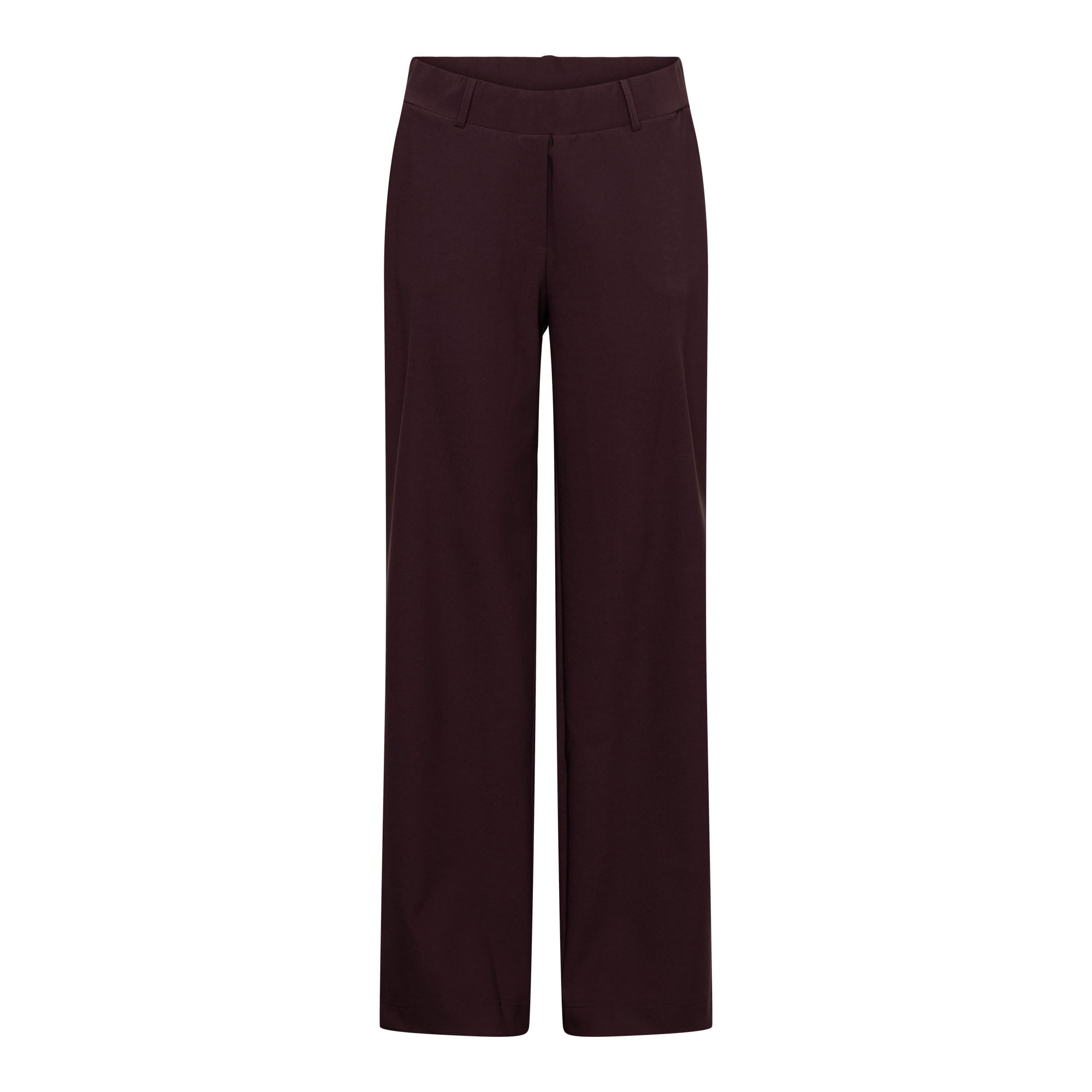 Heavy Travel Broek Patrice Aubergine | &Co Woman