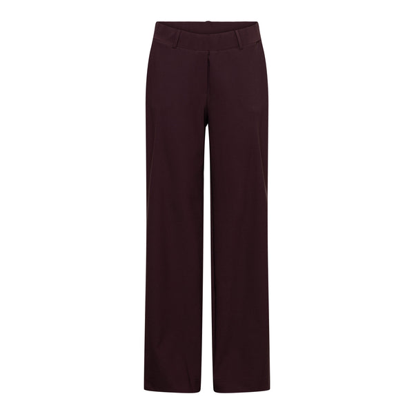 Heavy Travel Broek Patrice Aubergine | &Co Woman