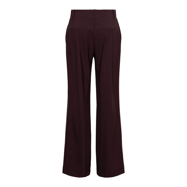 Heavy Travel Broek Patrice Aubergine | &Co Woman