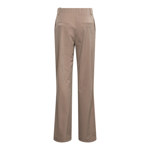 Travel Broek Straight Paulien Taupe | &Co Woman
