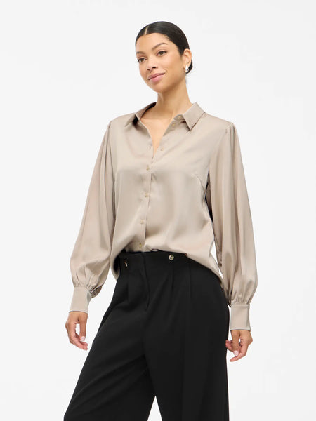 Blouse Vienna Cement | Vila