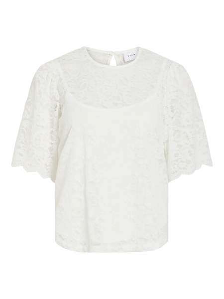 Lace Top Vistacia | Vila