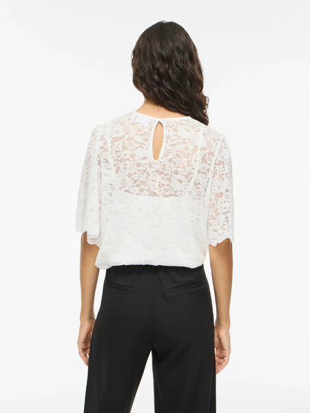 Lace Top Vistacia | Vila