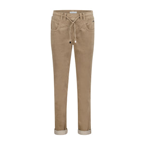 Broek Tessy Velvet Taupe | Red Button
