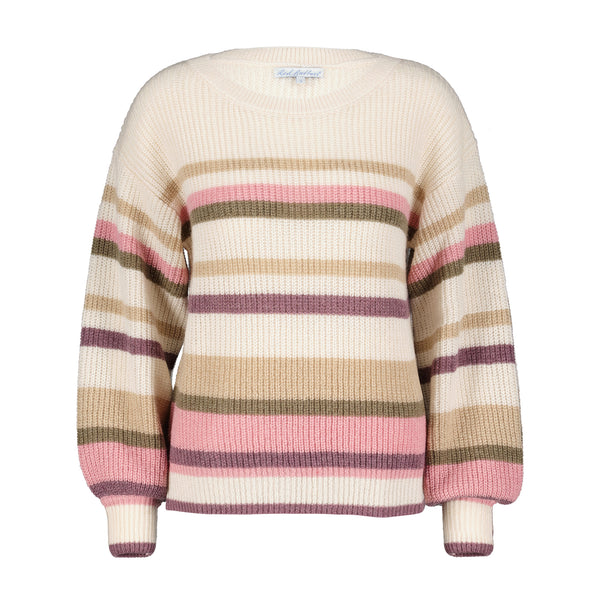 Trui Sammy Stripe | Red Button