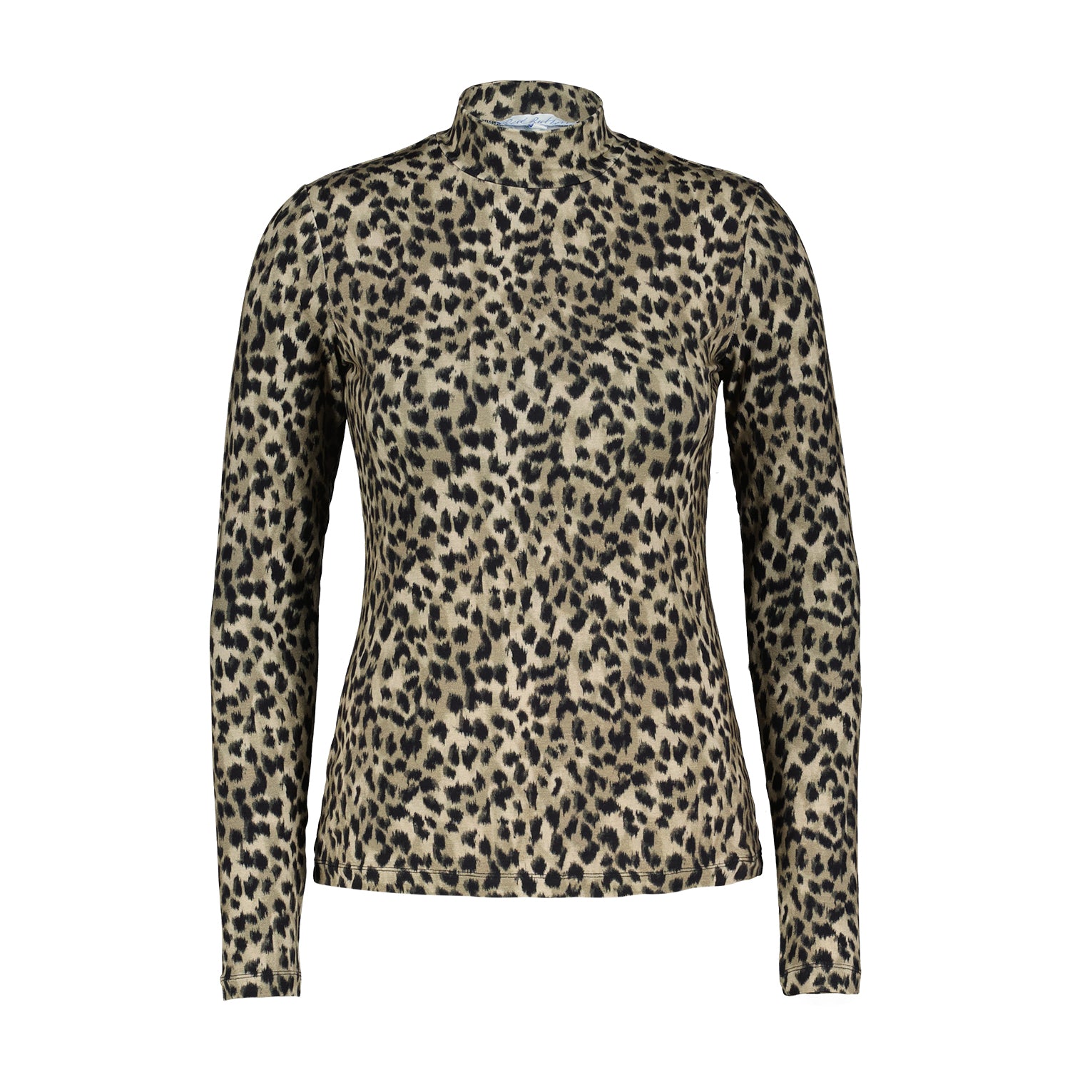 Top Rolinde Leopard Army Green | Red Button