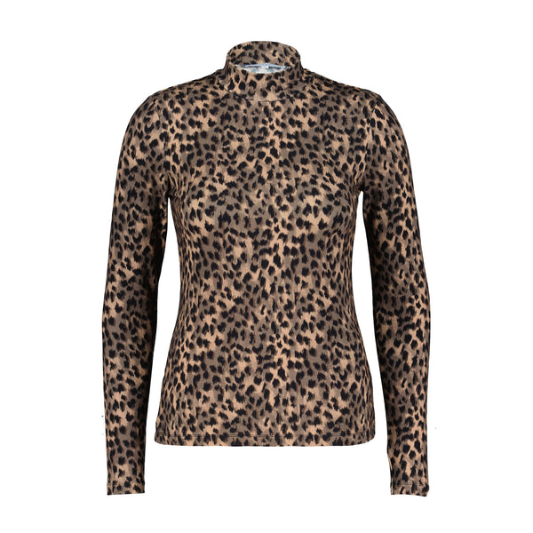 Top Rolinde Leopard Mud | Red Button