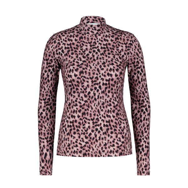 Top Rolinde Leopard Old Rose | Red Button