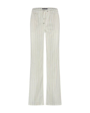 Broek Colette Linnen Stripe | Red Button