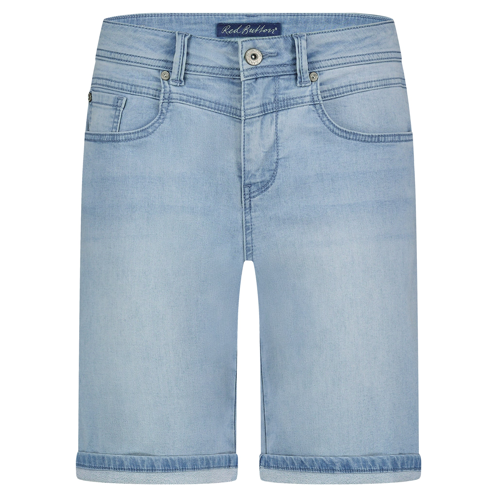Short Relax Jog Denim Bleach | Red Button