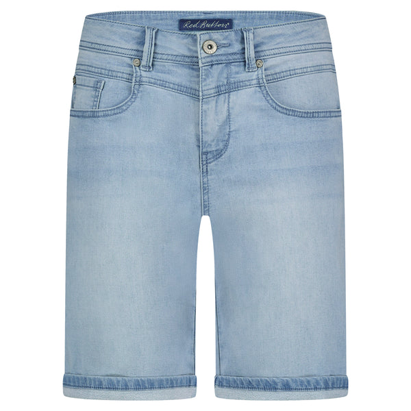 Short Relax Jog Denim Bleach | Red Button