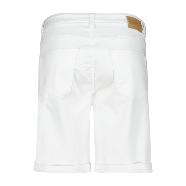 Short Relax Jog White | Red Button