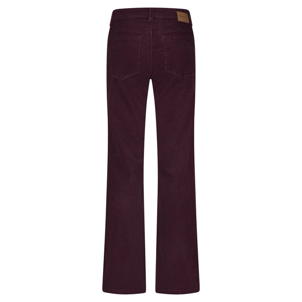Broek Bibette Cord Aubergine | Red Button