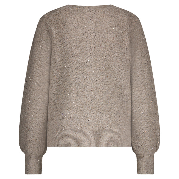 Vest Ajour Sparkle Truffle  | Red Button