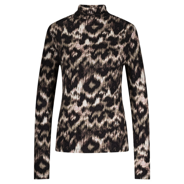 Top Rolinde Ethnic Print | Red Button