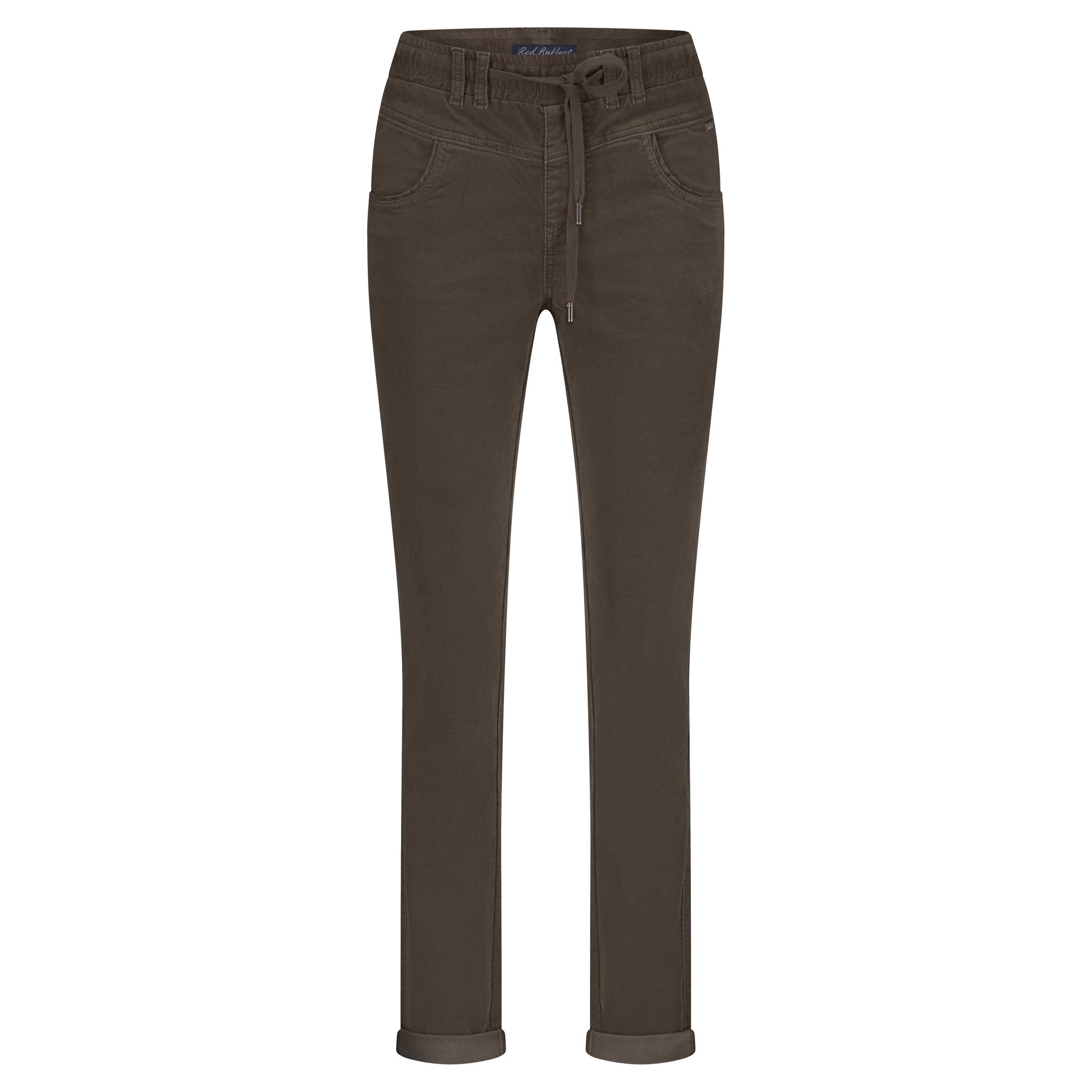 Broek Tessy Velvet Mud | Red Button