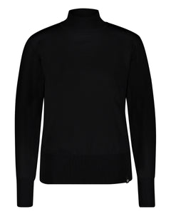 Trui Turtle Black | Red Button