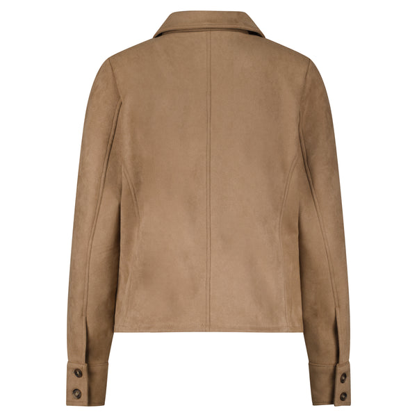 Jack Faux Suede | Red Button