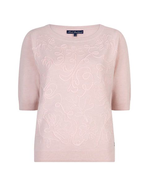Top Sweet Ribbon Blossom | Red Button