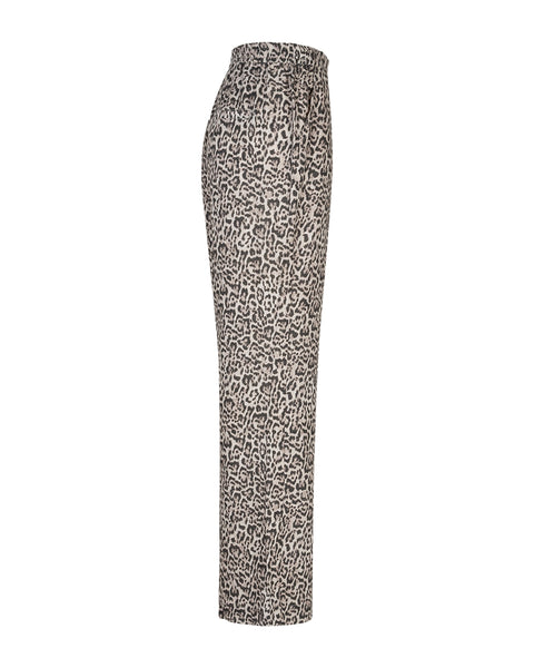 Broek Colette Linnen Leopard | Red Button