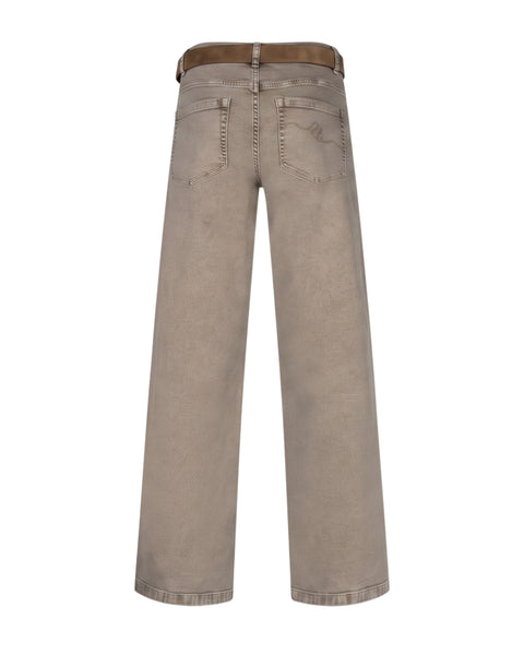 Broek Colette Twill Truffle | Red Button