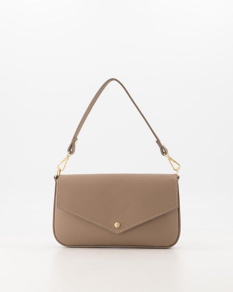Tas Brandy Leer | Truffle Taupe