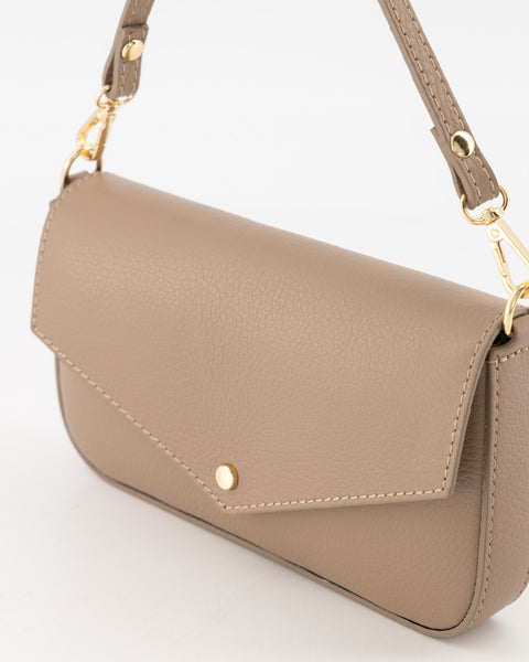 Tas Brandy Leer | Truffle Taupe