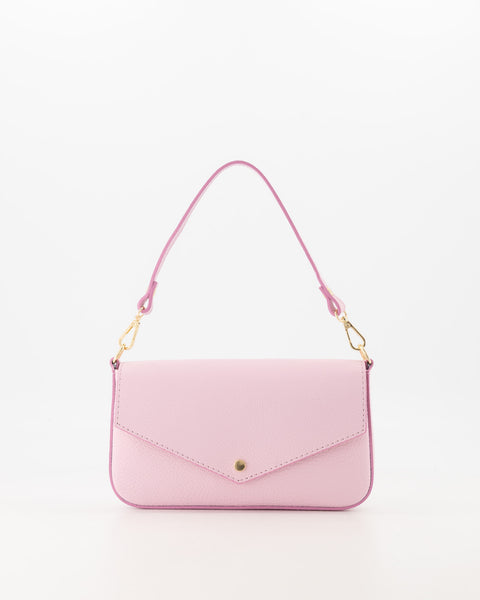 Tas Brandy Leer | Lilac Pink