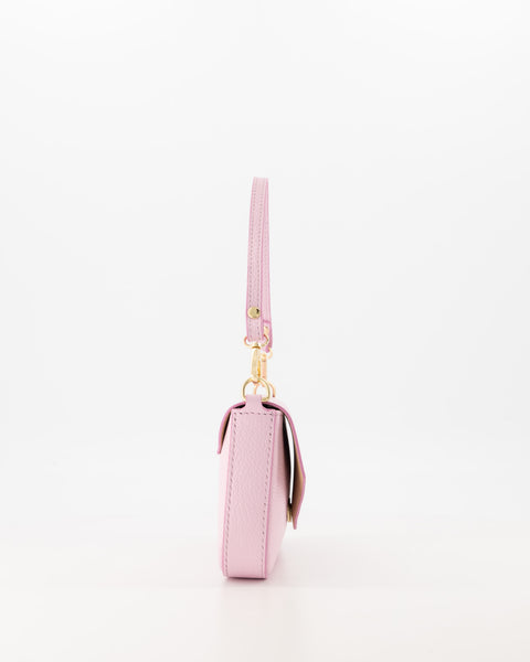 Tas Brandy Leer | Lilac Pink