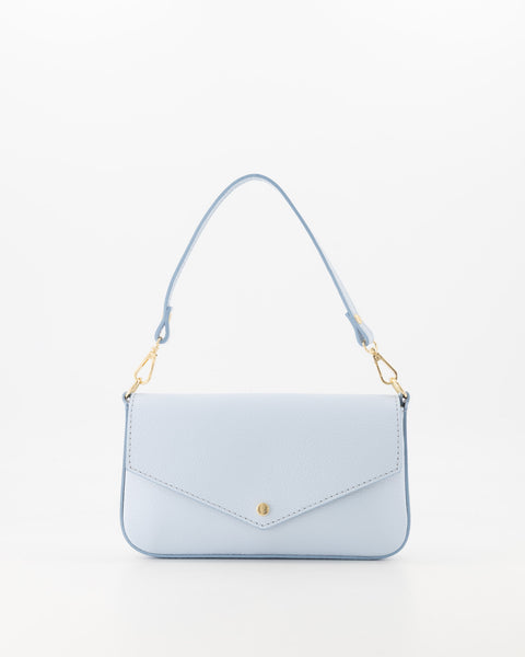 Tas Brandy Leer | Celeste Blue
