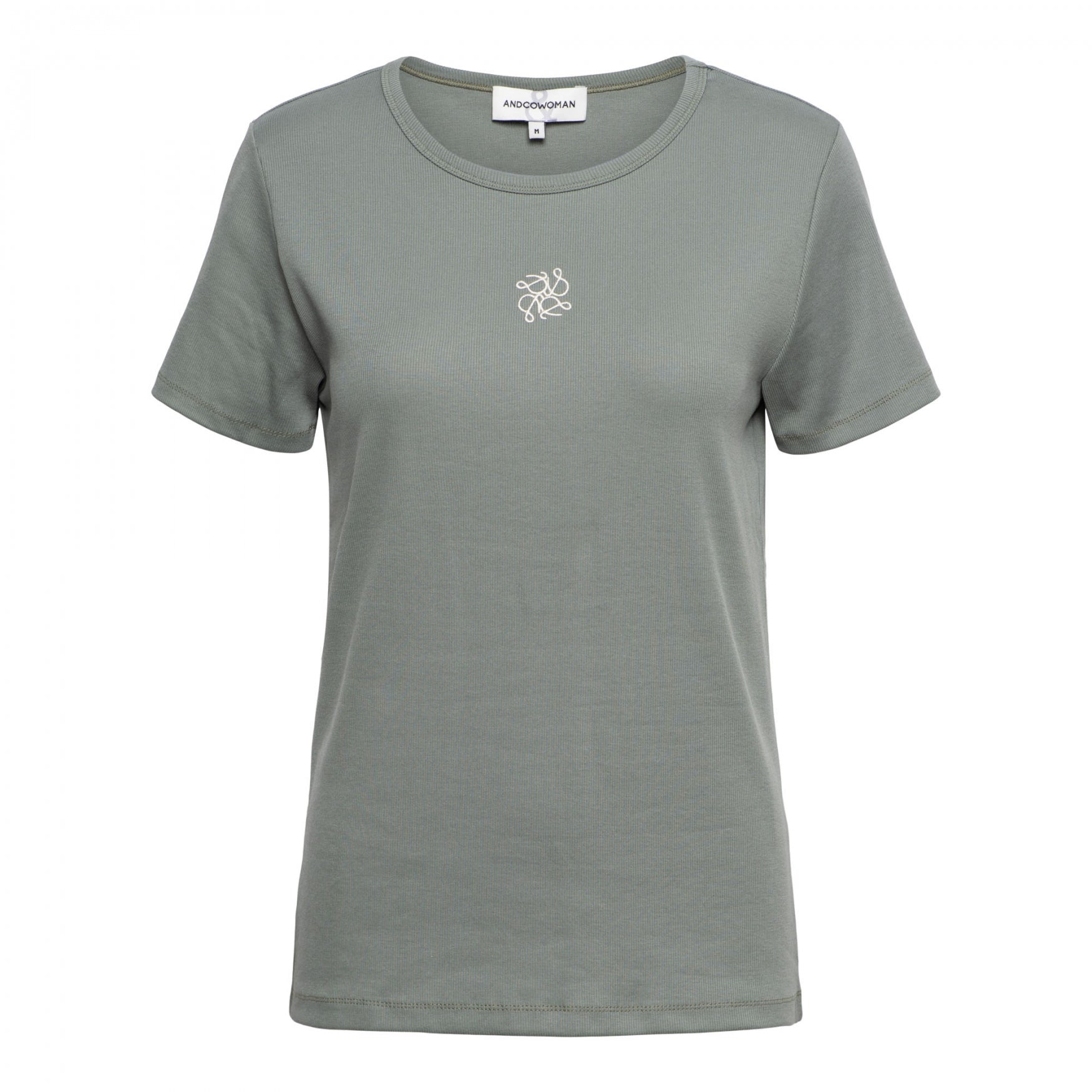 T-Shirt Savi Embro Khaki | &Co Woman