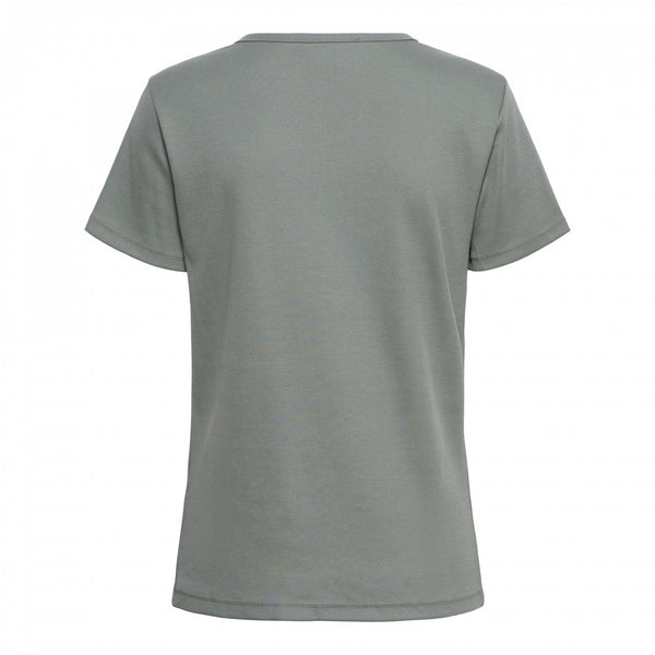 T-Shirt Savi Embro Khaki | &Co Woman