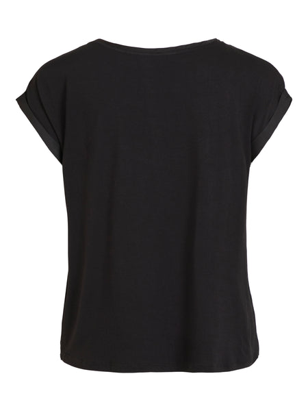 Top Viellette Black | Vila