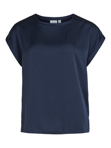 Top Viellette Navy | Vila