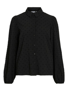 Blouse Vibrietta Black | Vila