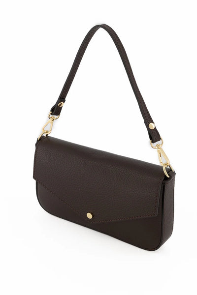 Tas Brandy Leer | Donker Bruin