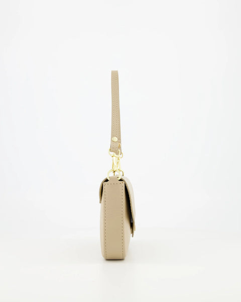 Tas Brandy Leer | Taupe