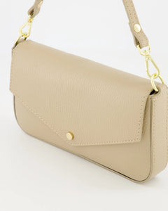 Tas Brandy Leer | Taupe