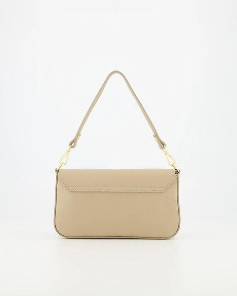 Tas Brandy Leer | Taupe
