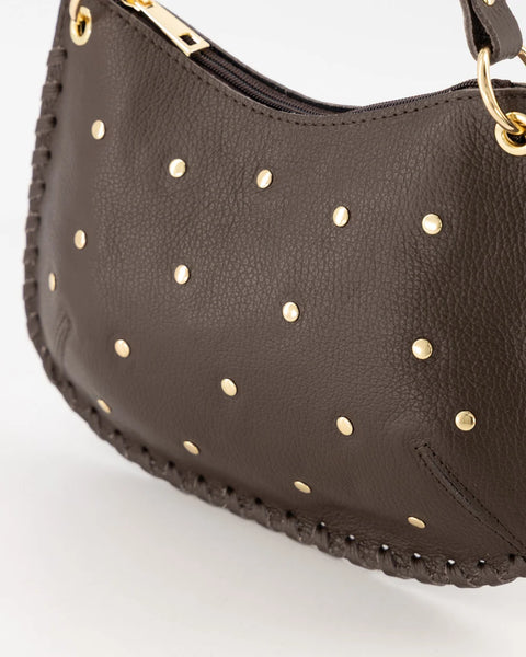 Tas Casey Leer | Donker Bruin