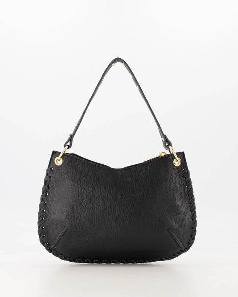 Tas Casey Leer | Zwart