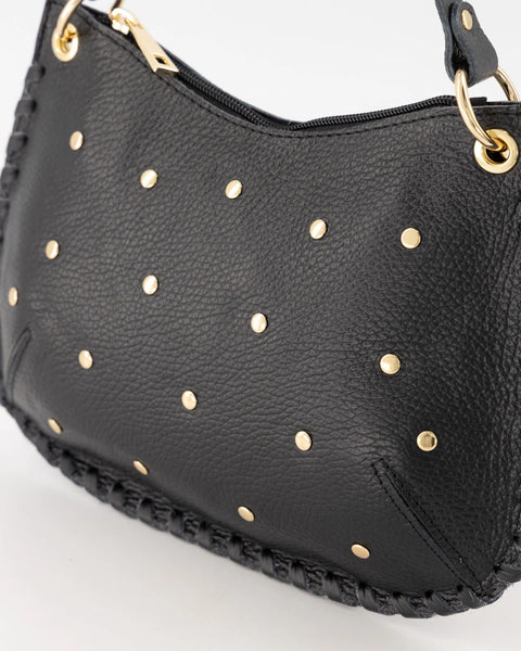 Tas Casey Leer | Zwart